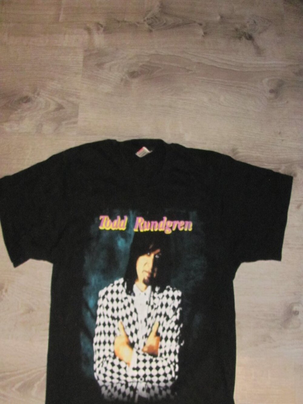 Todd Rundgren 2nd Wind 1991 Concert Tour Rock T Shirt Mens Size Large L Vintage